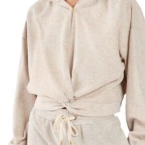 Ramy Brook Natasha twist Thai front hoodie